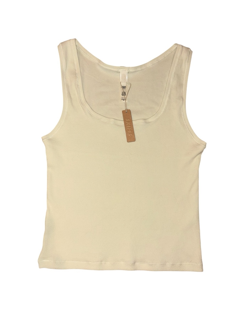 NWT Skims ribbed bone tank top 2X